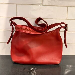 Coach Vintage Red Leather Women's Handbag